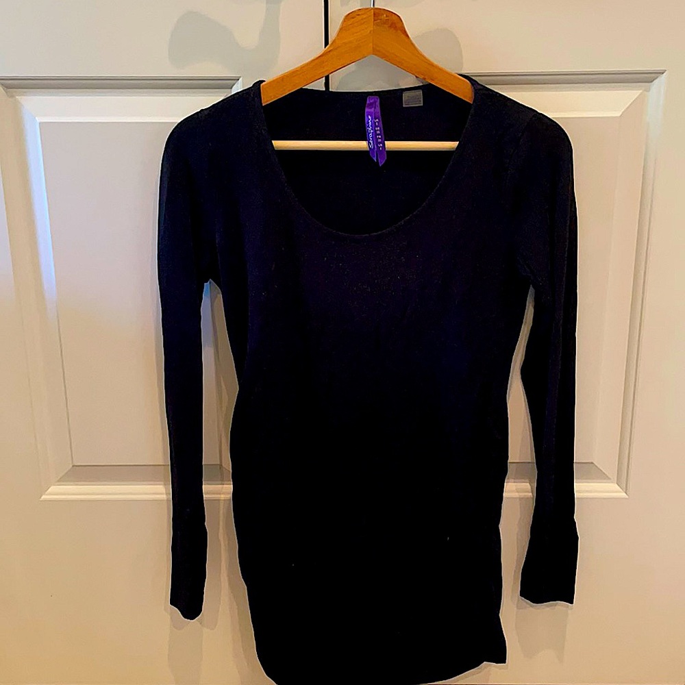 Black Seraphine maternity top - size 4
